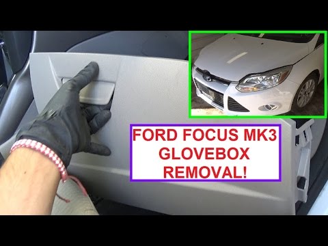 Focus Mk2 Remove Glovebox